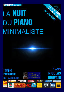 Nuit du piano Minimaliste