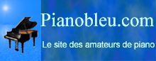 piano bleu